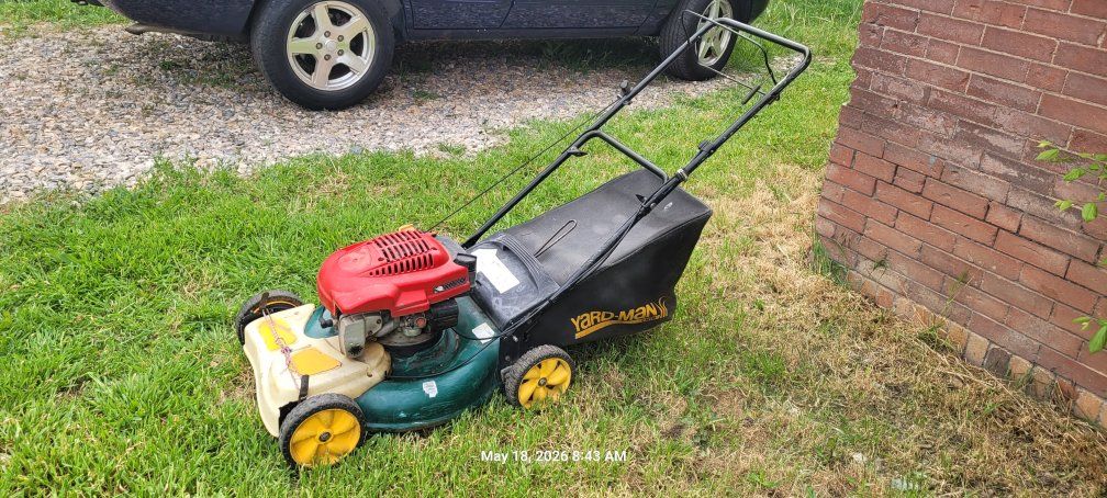 self propelled lawn mower good working conditions.
