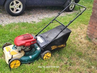 self propelled lawn mower good working conditions.