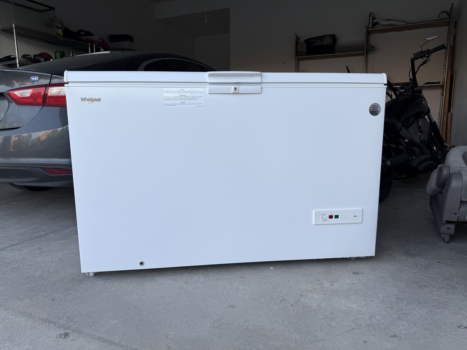 Title: Whirlpool WZC5116LW 16 cu. ft. Convertible Chest Freezer - Excellent - $475