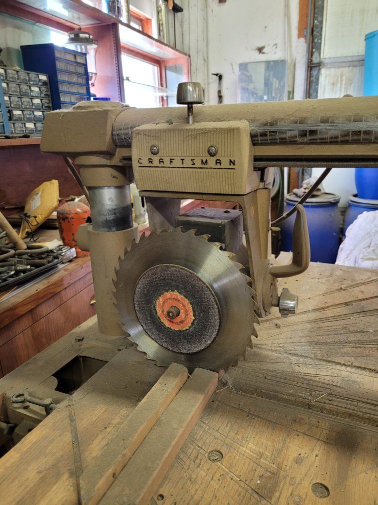 vintage radial arm saw