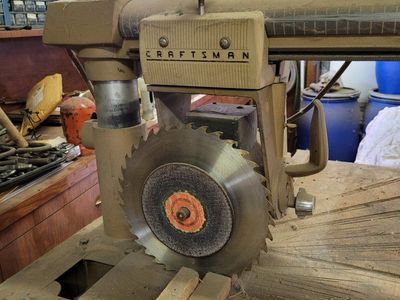 vintage radial arm saw