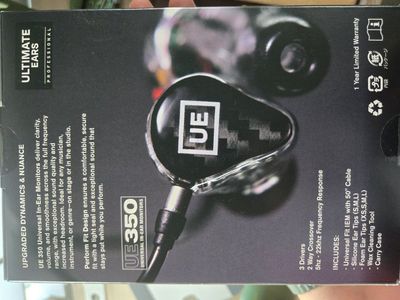 Ultimate Ears Professional UE 350 Universal In-ear