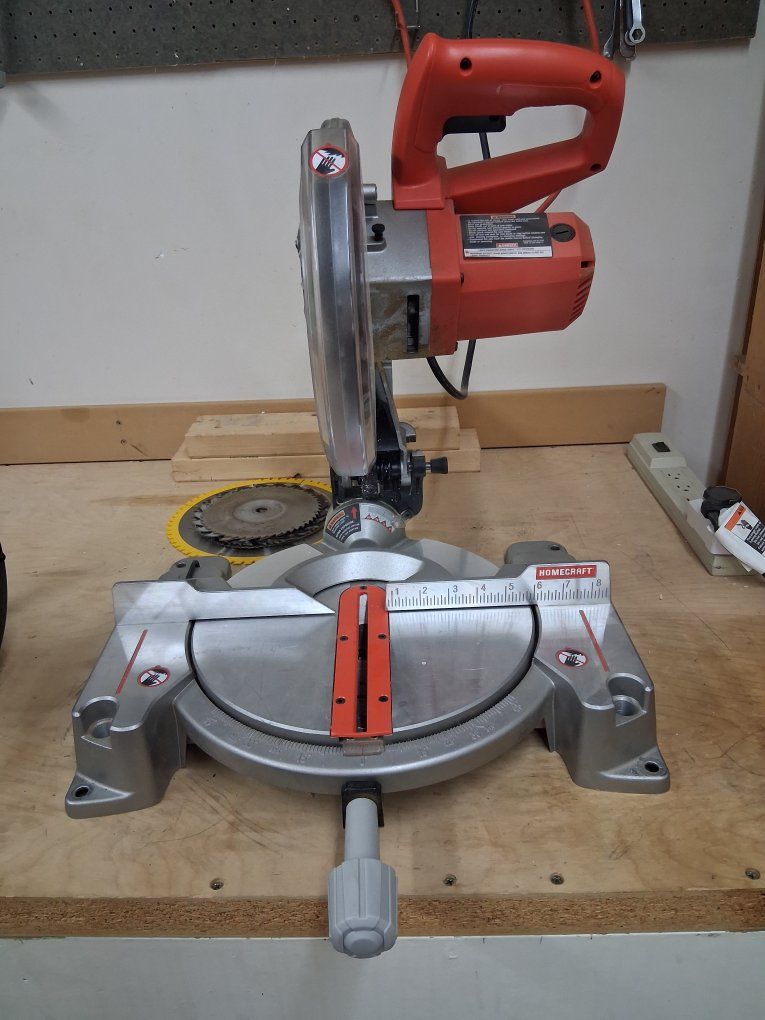 Homecraft by Delta 10-Inch Compound Miter Saw Model H26-260L with Manual