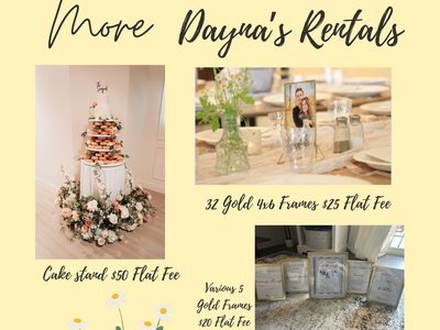 Wedding Decor And Dress Rental