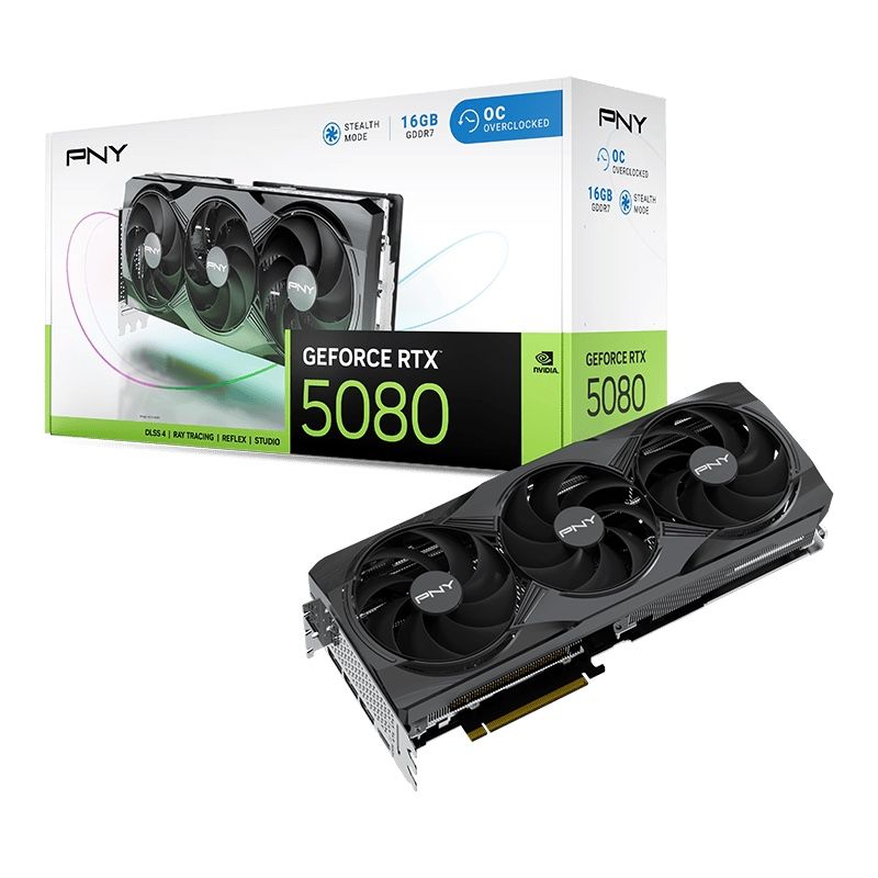 PNY RTX 5080 16GB OC GDDR7