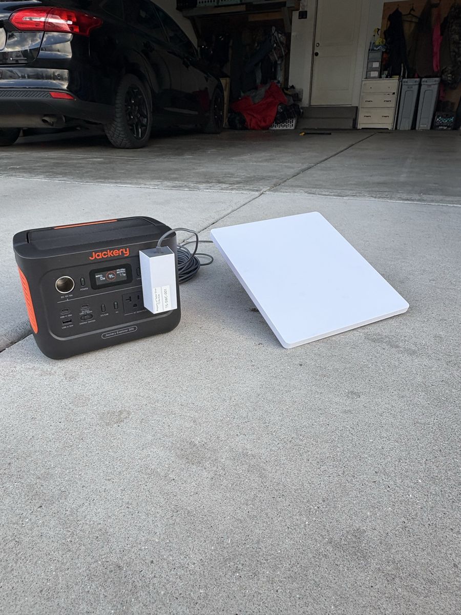 Starlink Mini Rental + Optional Jackery Battery | Camping, Travel & Events