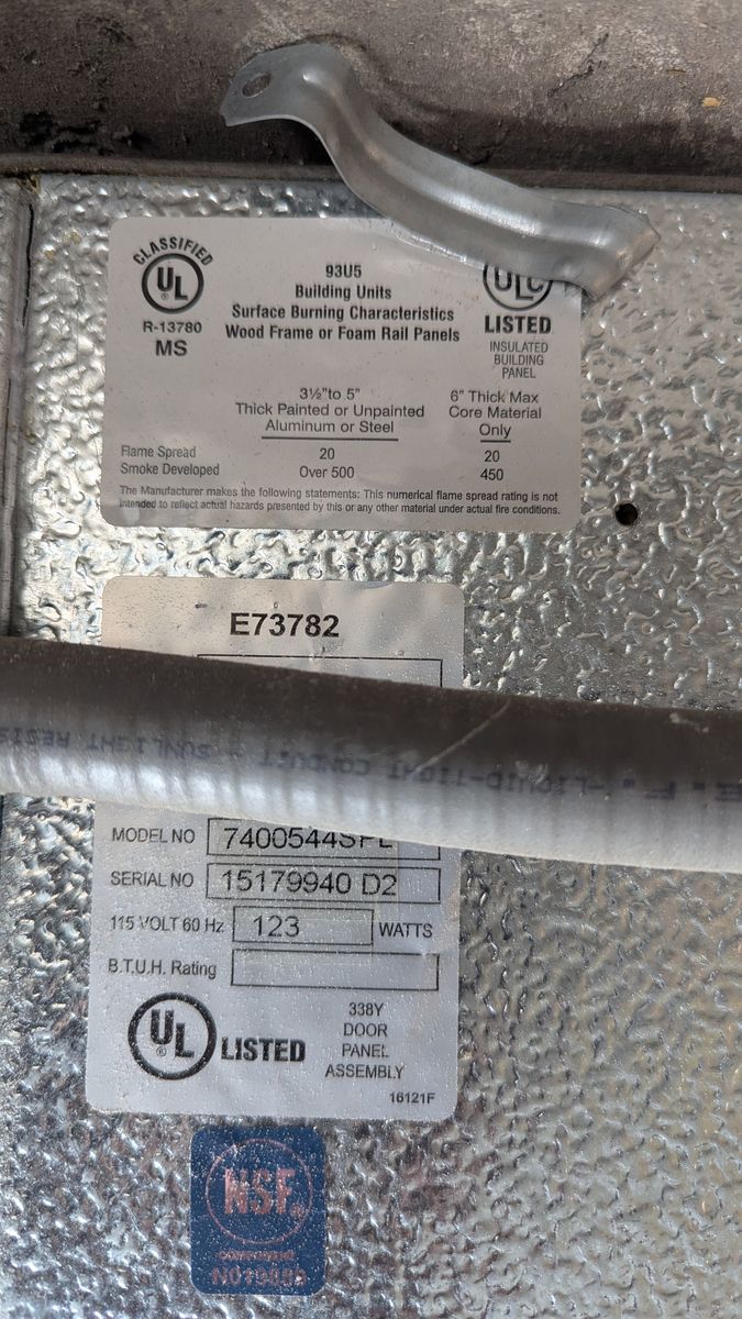 Complete Walk-in Cooler System - Bohn / Heatcraft