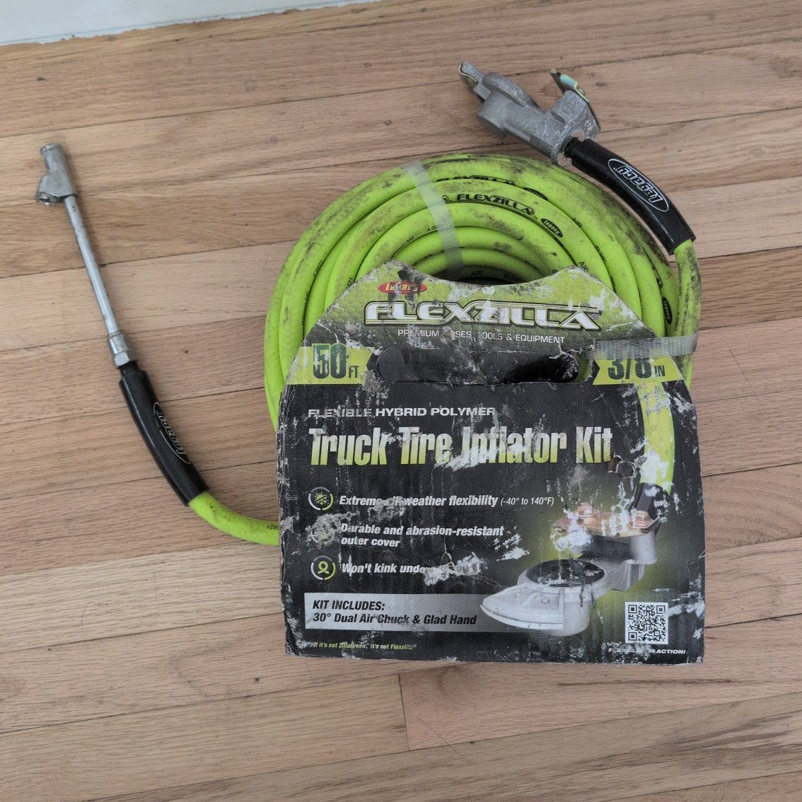 Flexzilla truck tire inflator 3/8" w/ glad hand