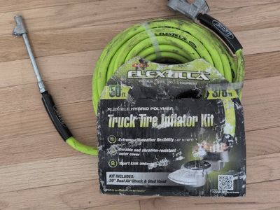 Flexzilla truck tire inflator 3/8" w/ glad hand
