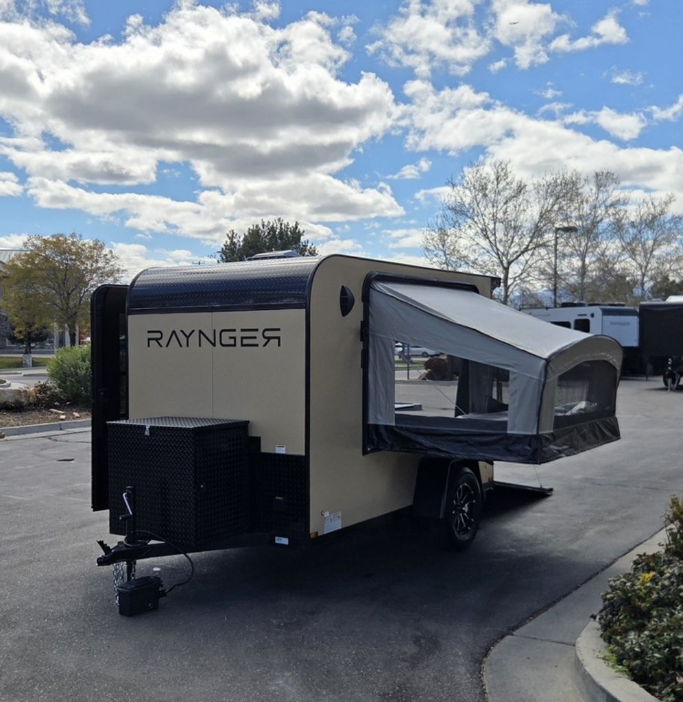 5x10 mini/light/small toy hauler travel trailer enclosed cargo RAYNGER 2026