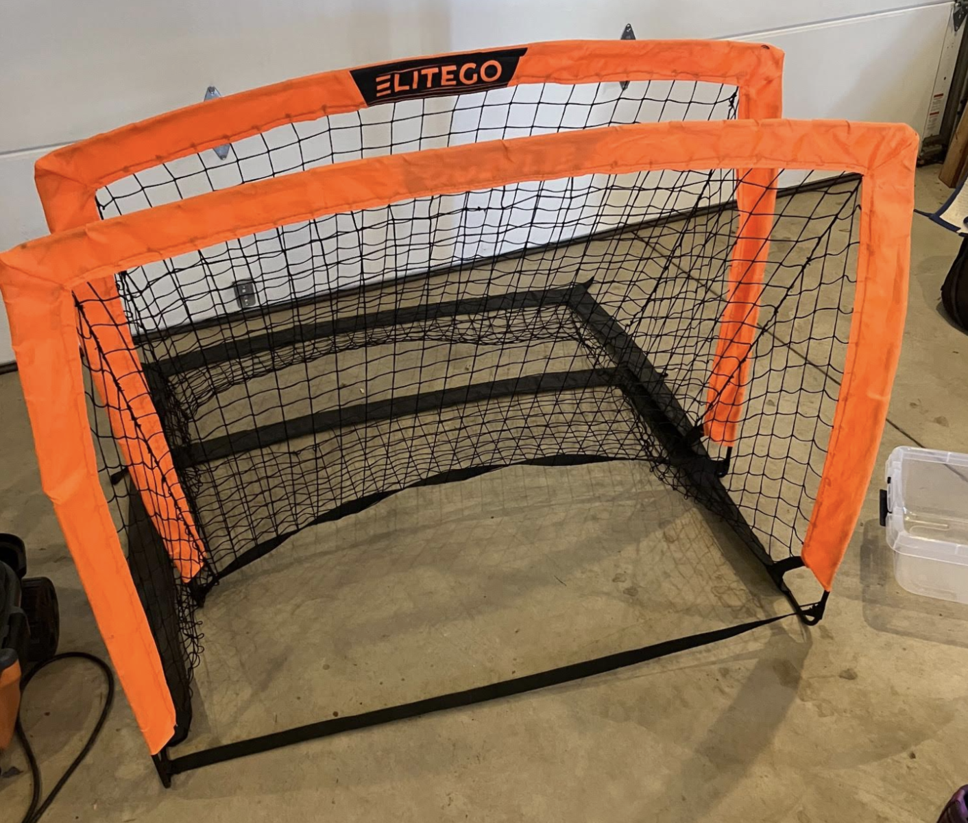 2 Elitego Kids Soccor goals