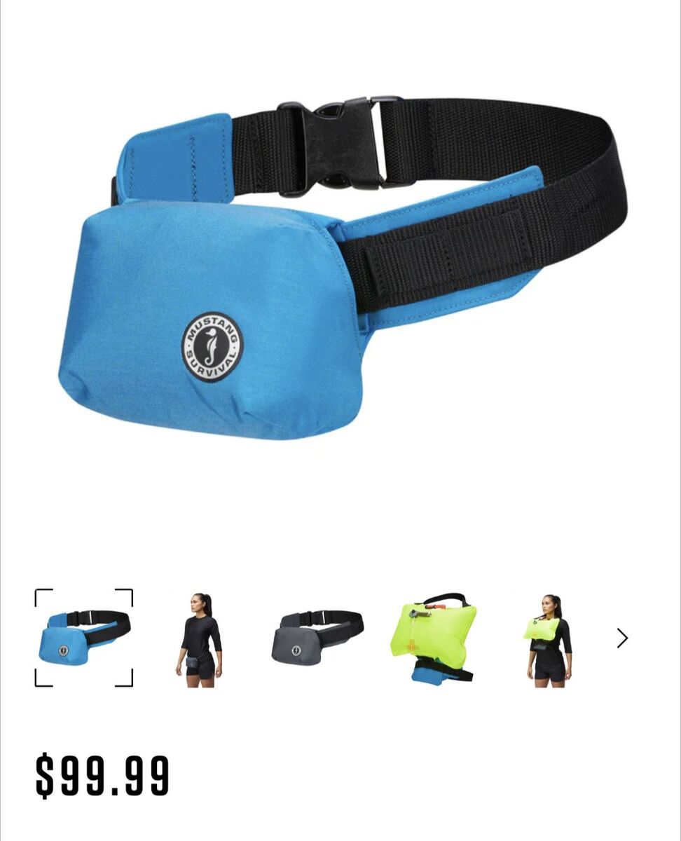 Mustang Survival Minimalist Manual Inflatable Belt