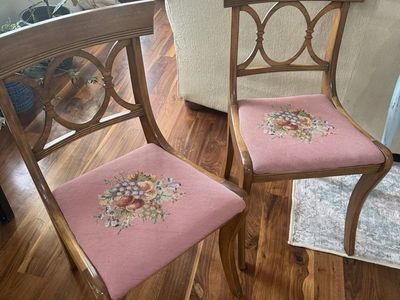 2 Beautiful Antique Chairs