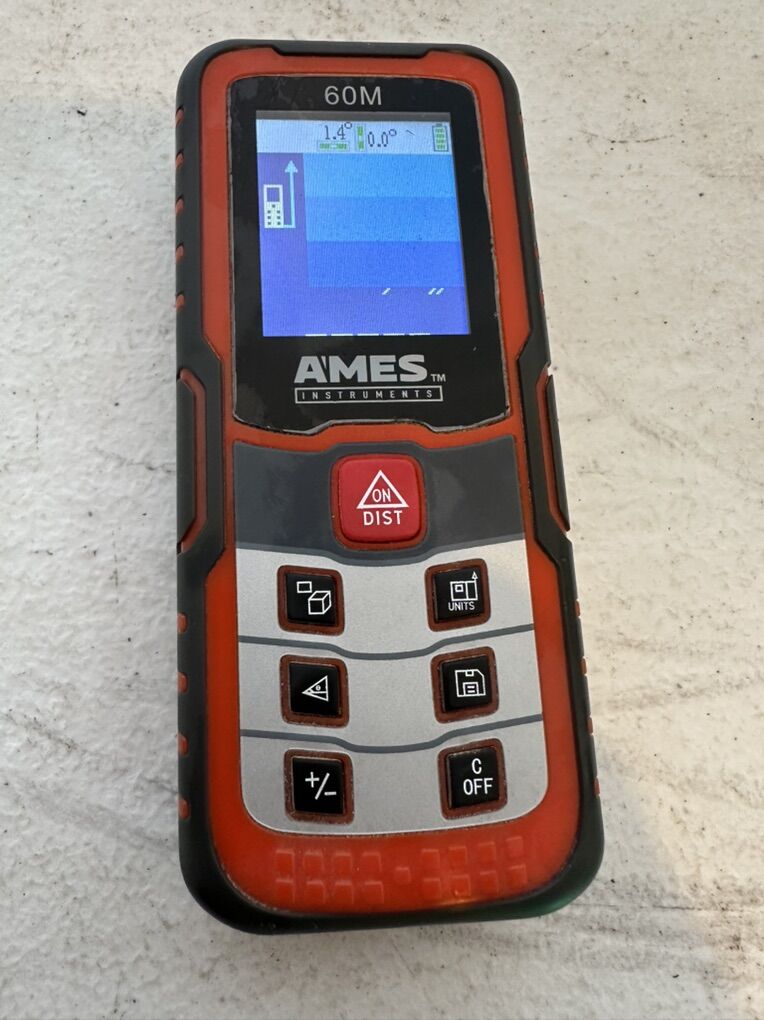AMES INSTRUMENTS 200 Ft. Laser Distance Meter