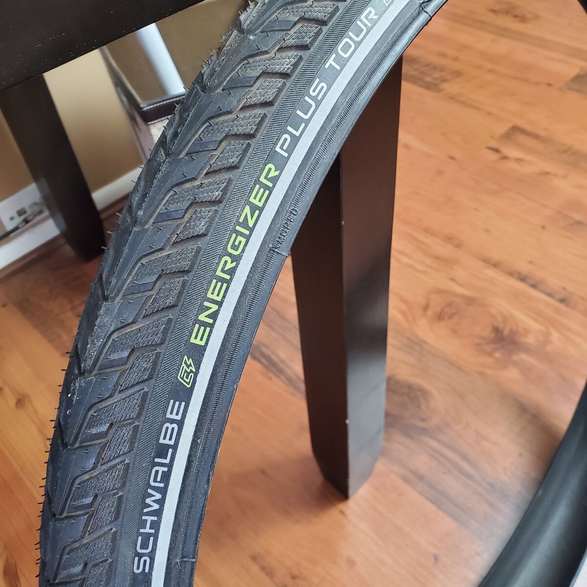 Two gently used 1.75 x 700c (29in rim) bike tires