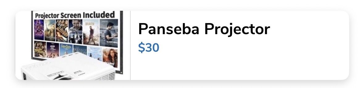 Panseba projector