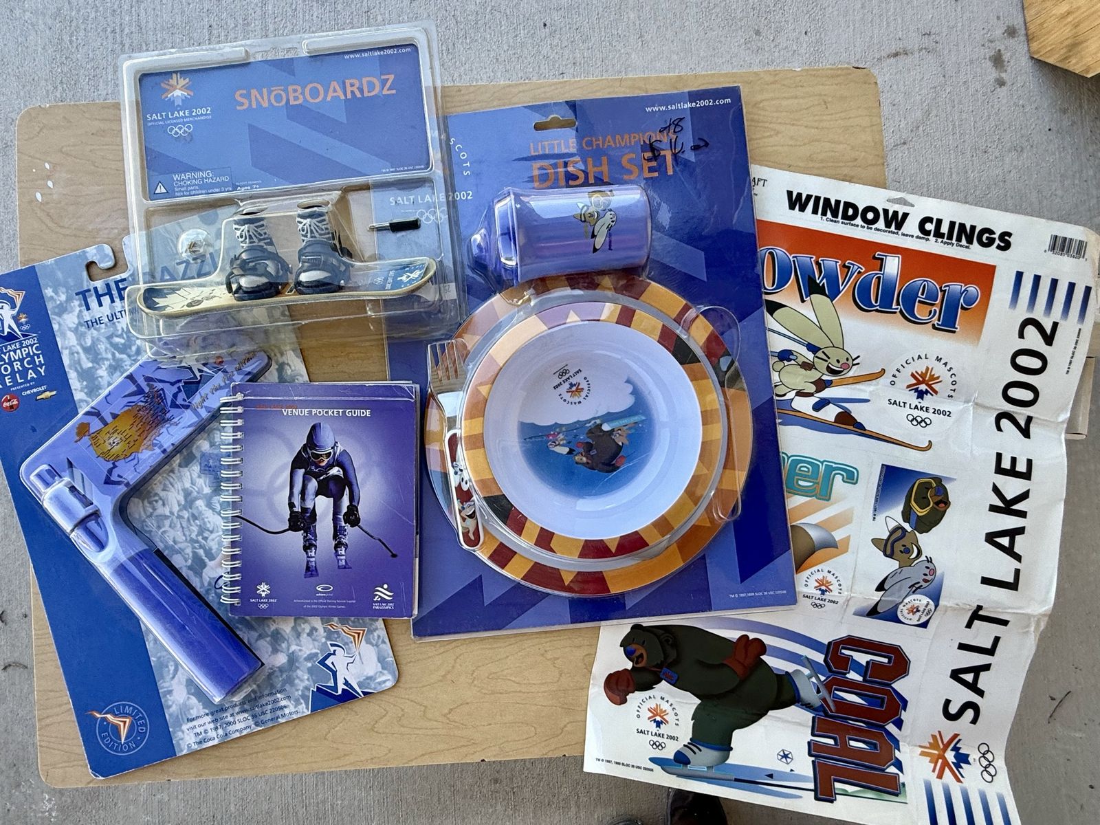 Salt Lake 2002 Winter Olympics stuff