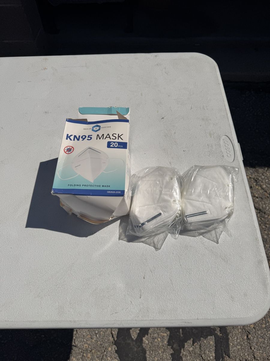 KN95 Mask - Non-NIOSH Approved Respirator - GB2626-2006 box of 20