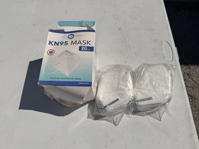 KN95 Mask - Non-NIOSH Approved Respirator - GB2626-2006 box of 20