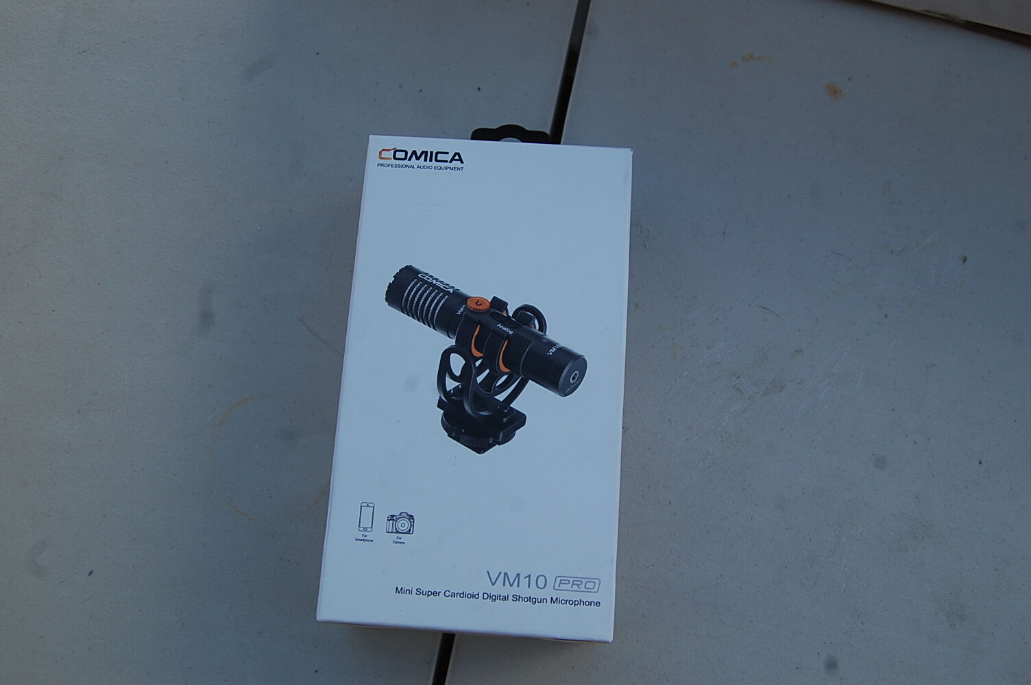 comica VM10 PRO Universal Video Microphone - Adjustable Gain, USB C Digital Mic
