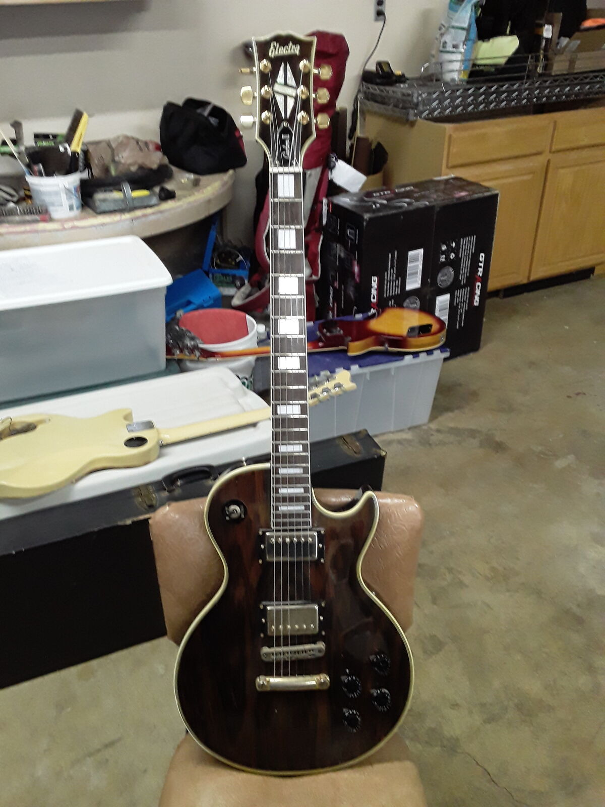 Electra 2256 Super Rock LP Style Jacaranda Electric Guitar Custom II