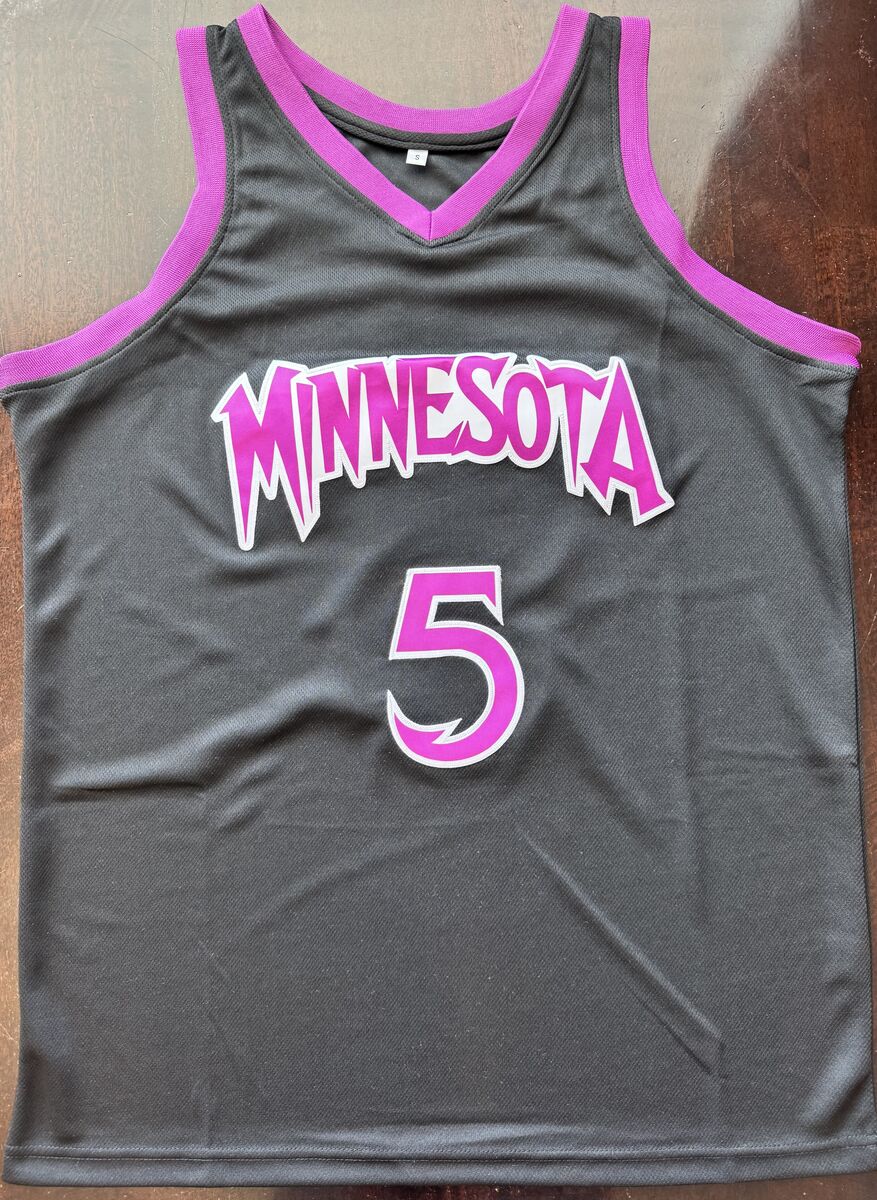 Anthony Edwards Black Jersey (New) Minnesota Timberwolves (Men’s Small, Medium & Large)