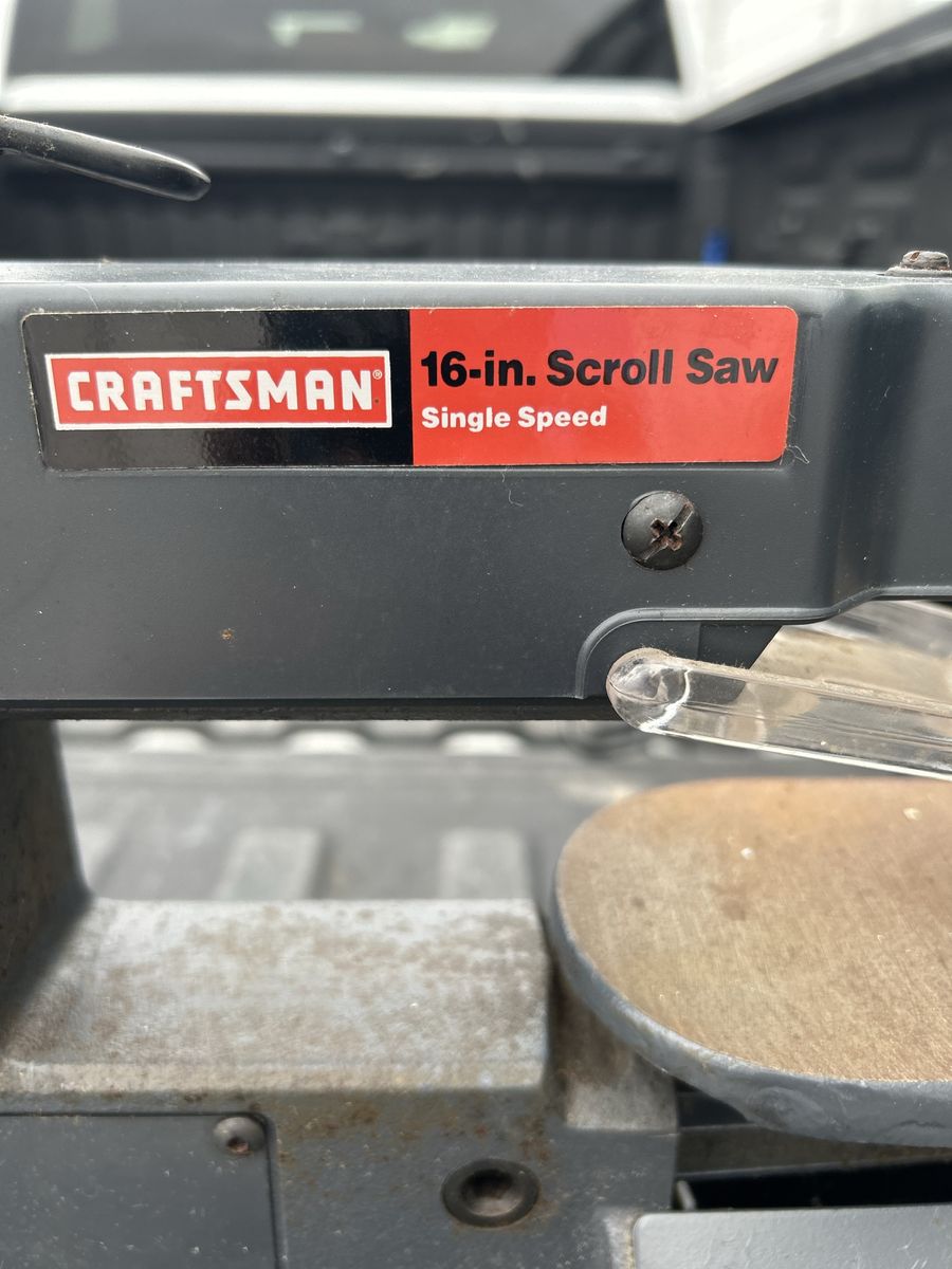 Craftsman Scroll Saw