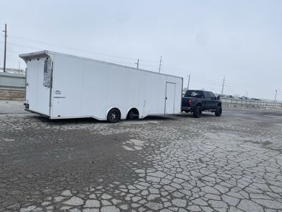 2022 Pace American Cargo Sport 8.5’ x 28’ enclosed trailer project