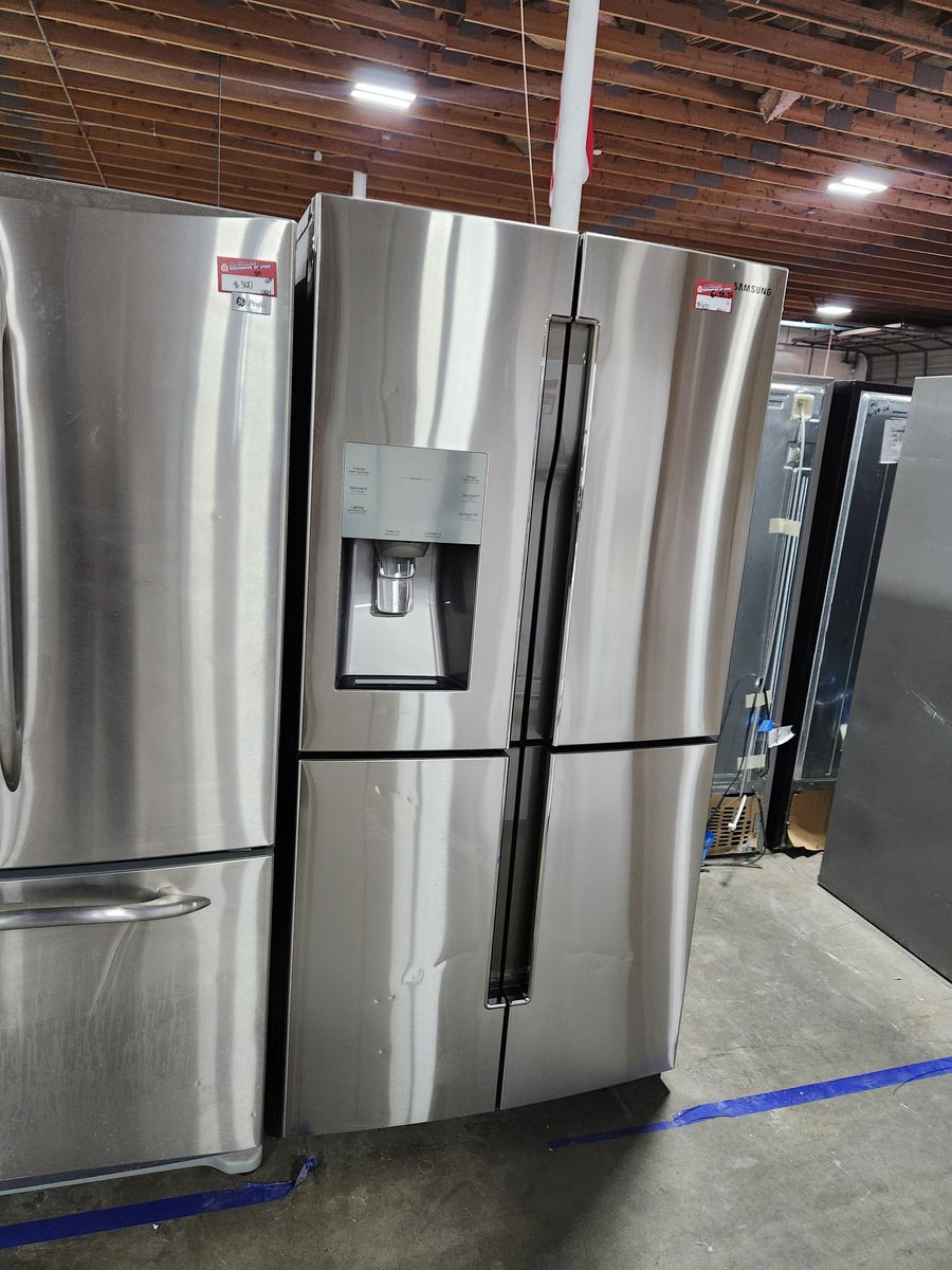Samsung French Door Refrigerator - Stainless Steel, Used Excellent