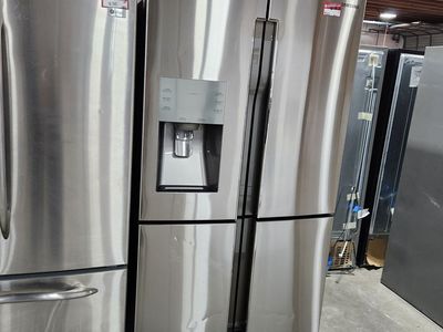 Samsung French Door Refrigerator - Stainless Steel, Used Excellent