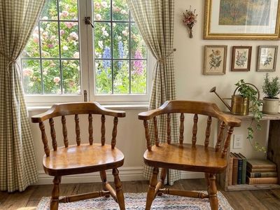 Vintage Windsor Soli Wood Chairs