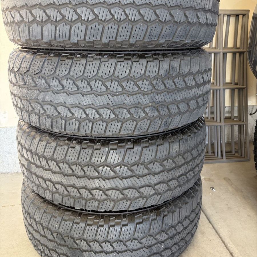 Firestone Destination A/T2 Tires - 265/70R16 M+S (Set of 4) 80% Tread