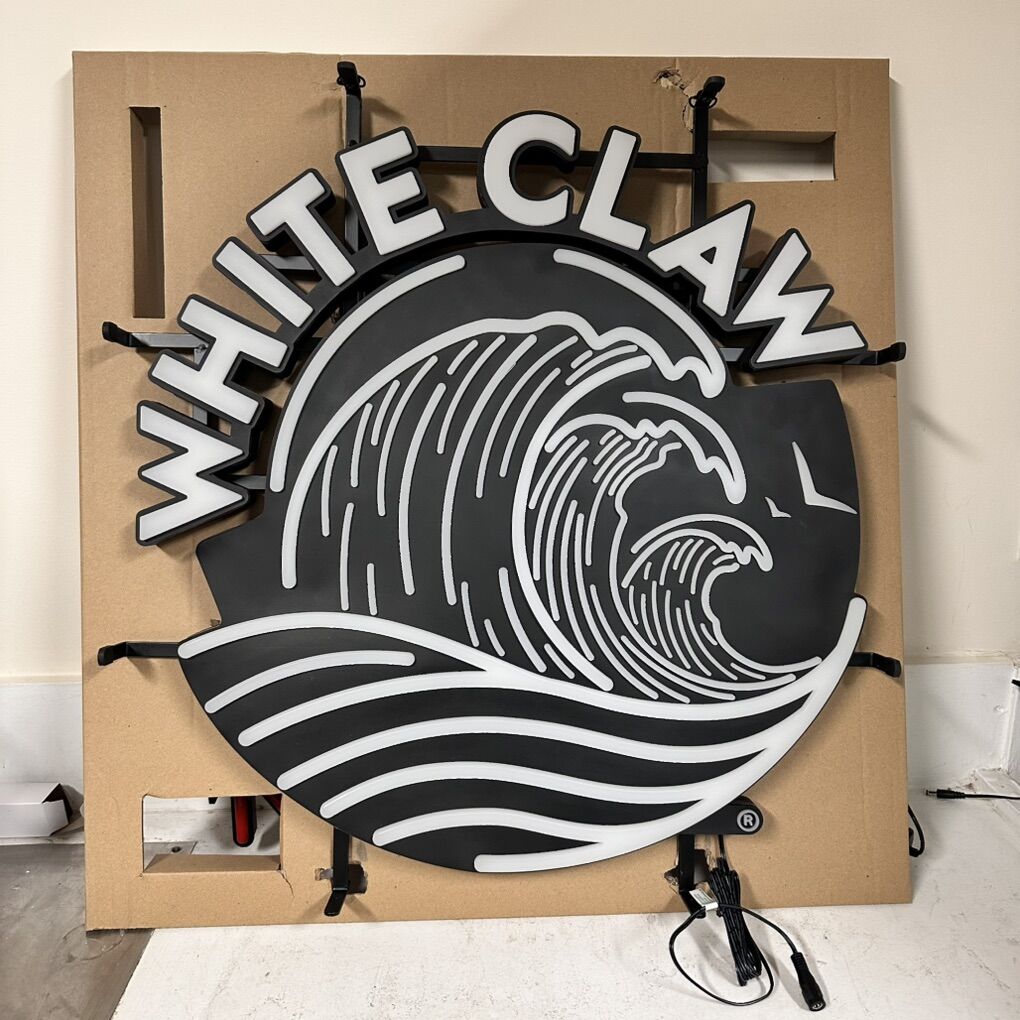 New White Claw Neon Sign