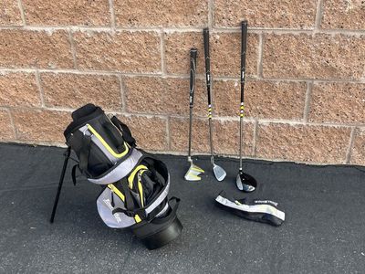 Little kids Tour Edge Golf Clubs Left Hand Set