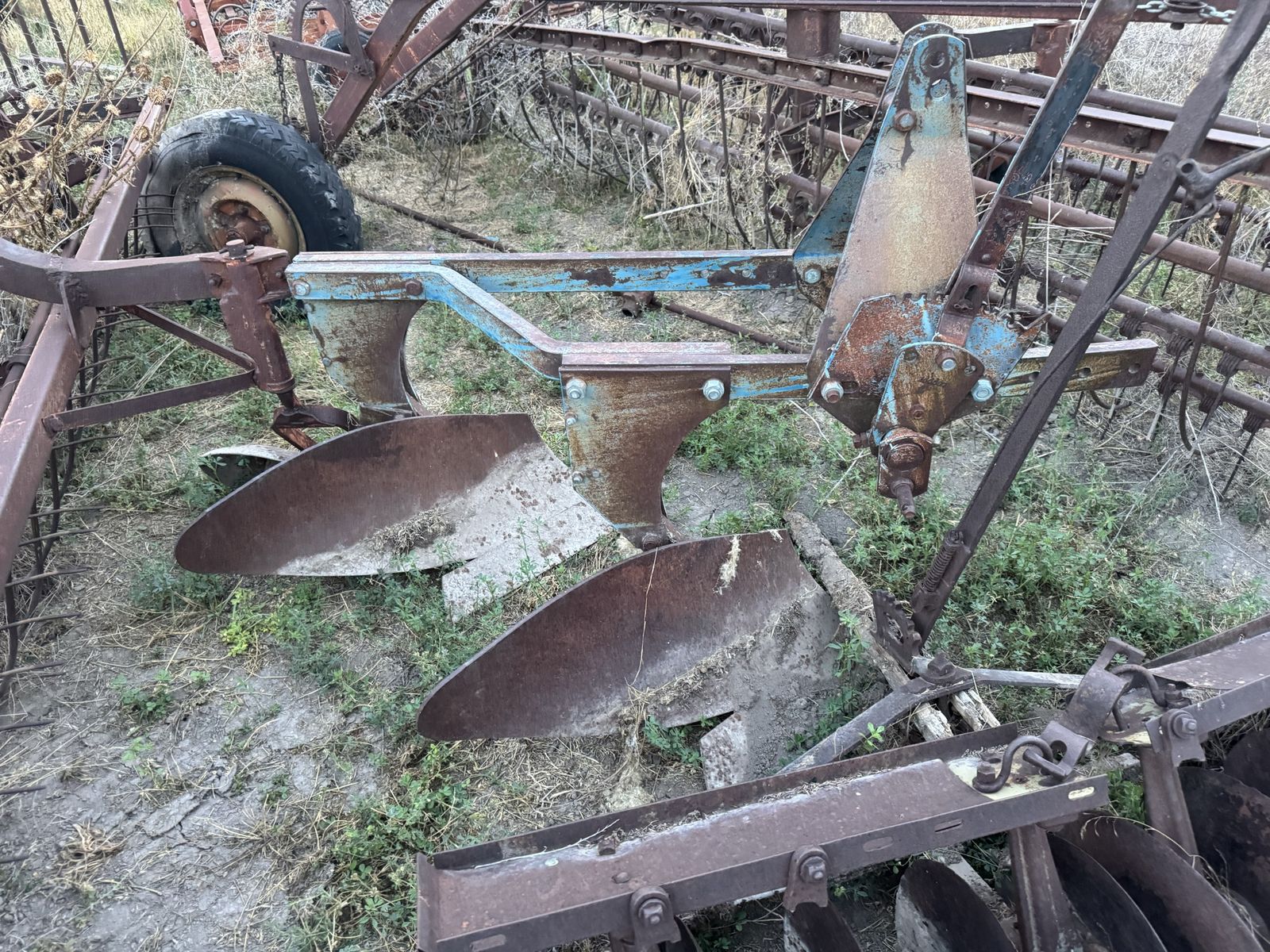 Vintage Agricultural Farm Equipment Plow