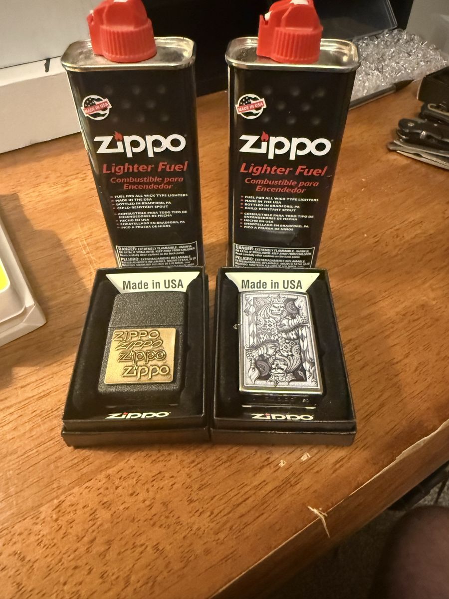 Zippo lighters