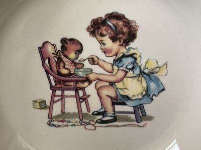 Vintage 1940-1949 Child's Dish / Bowl - Like New