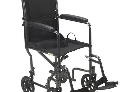 Lightweight Folding Transport Wheelchair