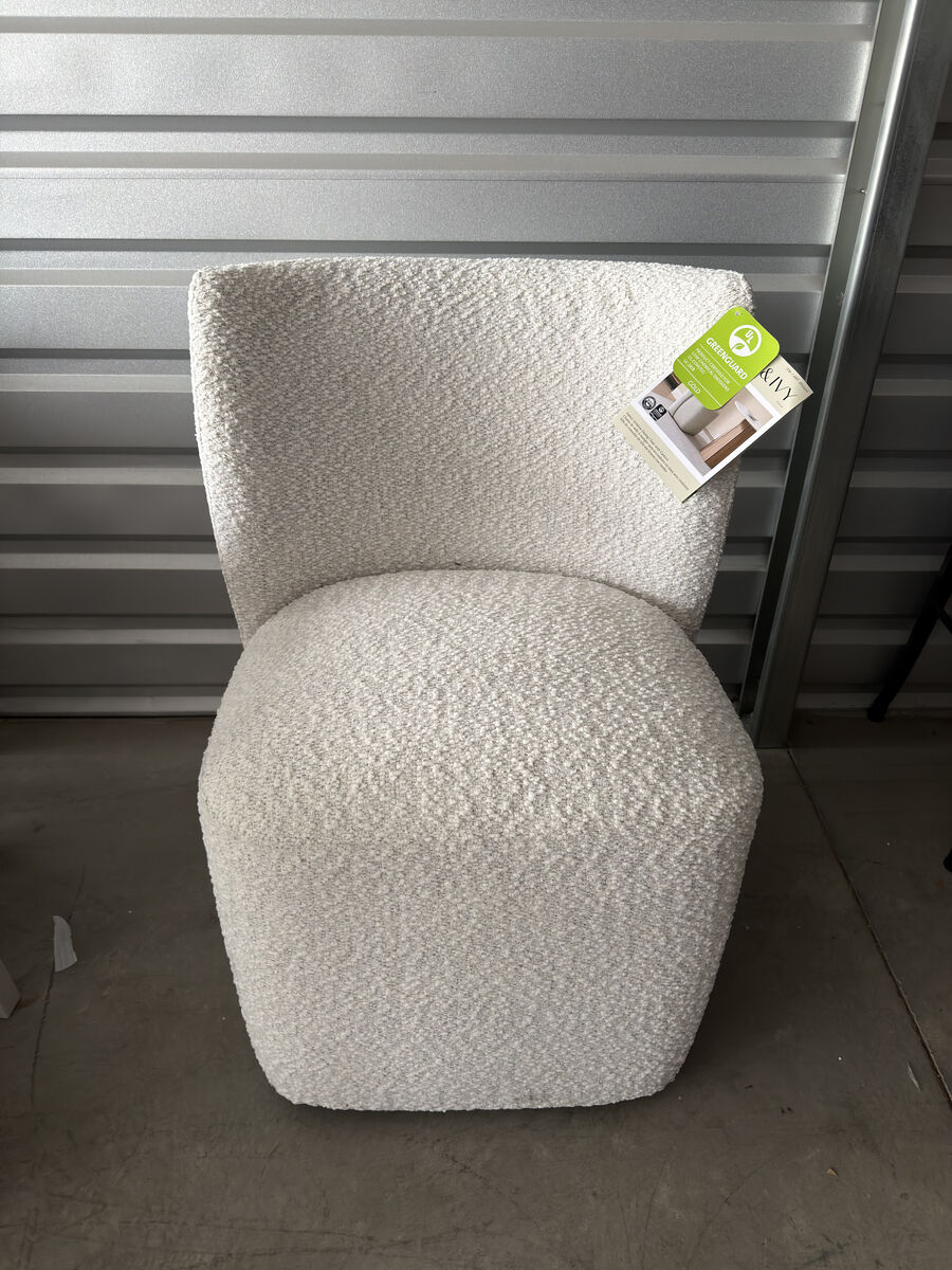 COSTCO Premium Dining Chair with Casters – Cream