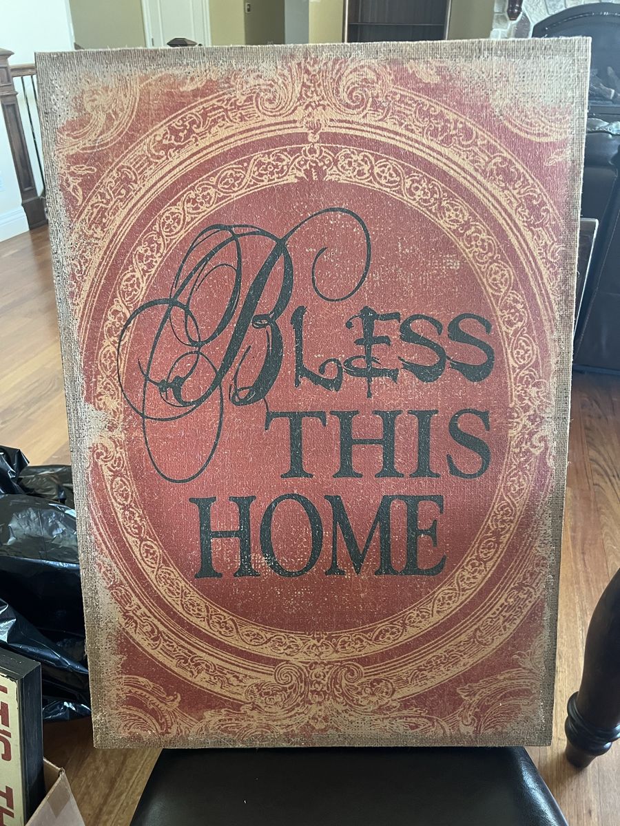 Bless This Home Sign