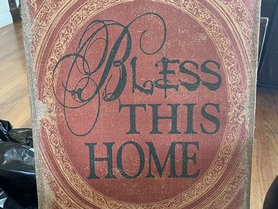 Bless This Home Sign