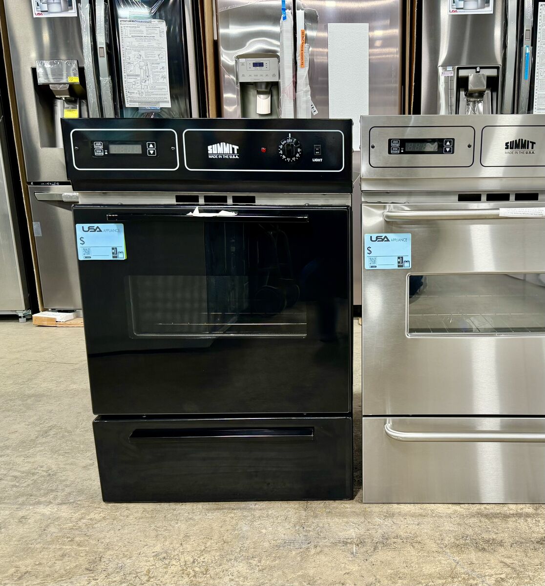 SUMMIT GAS SINGLE WALL OVEN