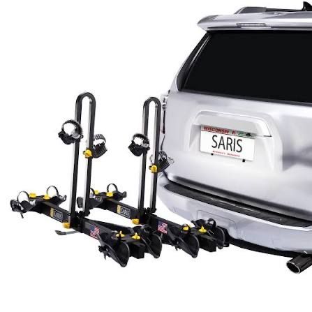 Saris Freedom 4-Bike Hitch Rack - Black Tray Style - used