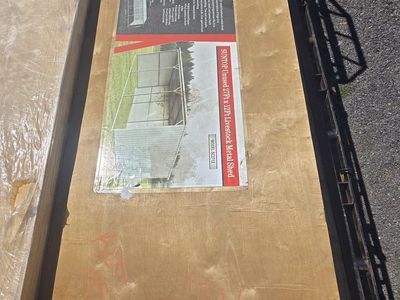 NEW & UNOPENED Suntop 27' x 12' Animal Shelter / Shed (Cream)