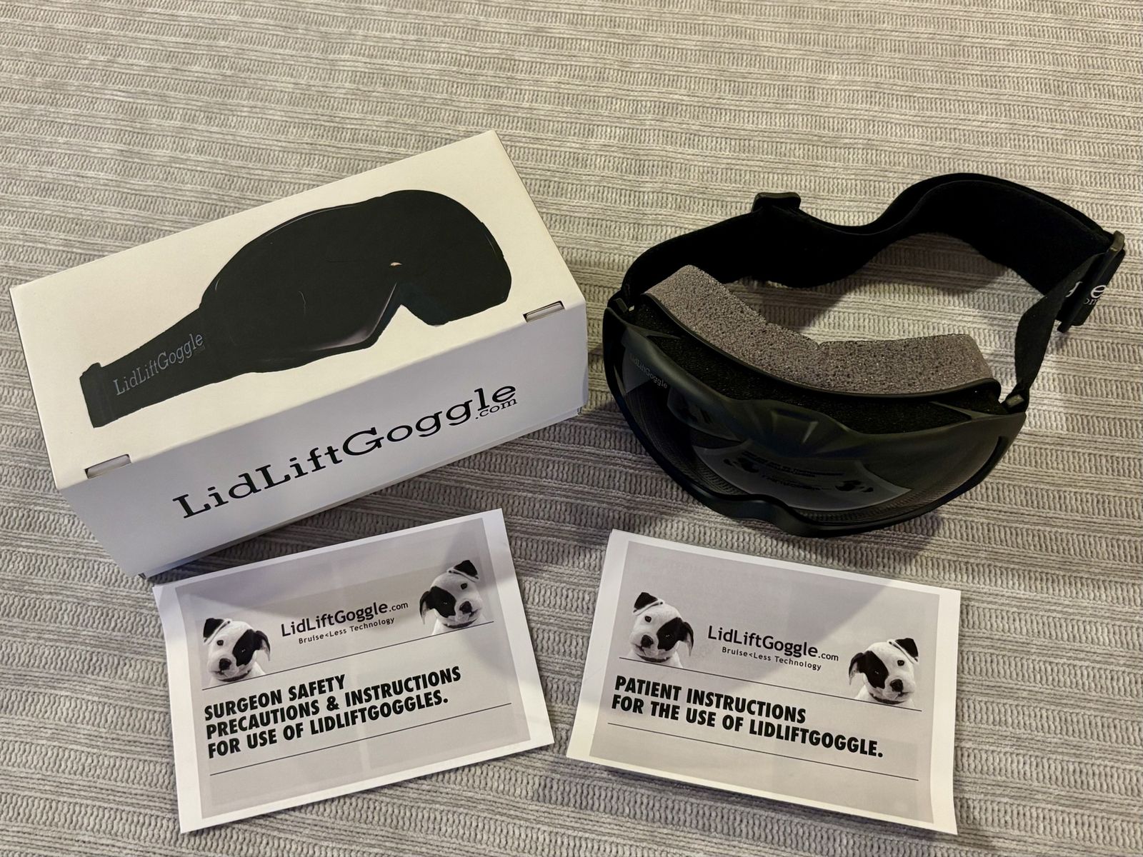 LidLiftGoggle Blepharoplasty / Eyelid Surgery Recovery Goggles | Like New