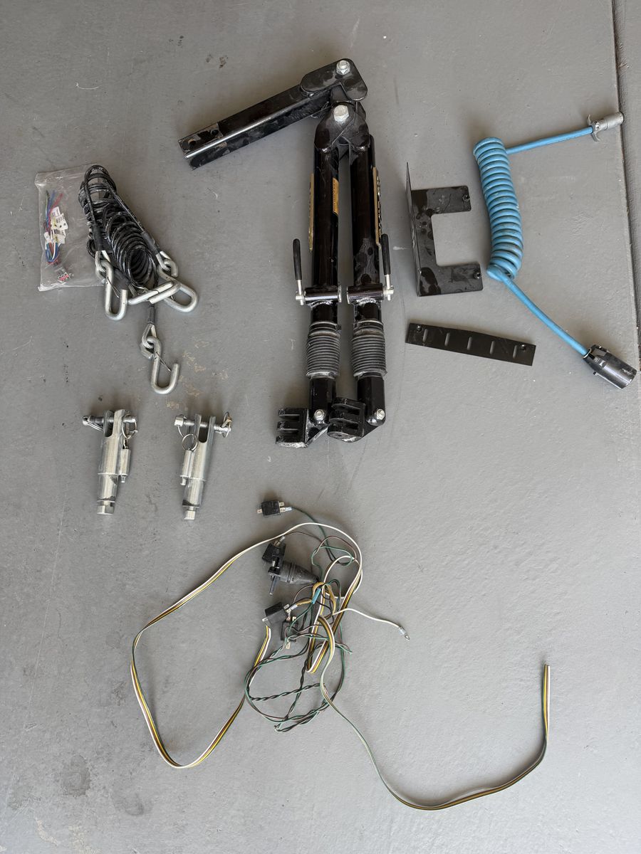 Motor home tow bar