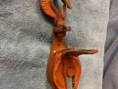 SNATCH BLOCK PULLEY