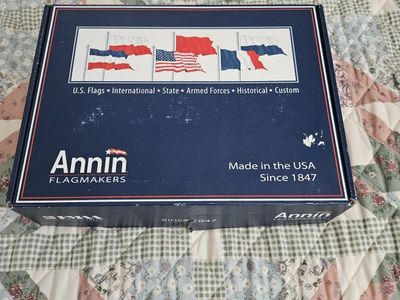 Annin Flagmakers 6x10 ft Nylon US Flag - Nyl-Glo American Flag