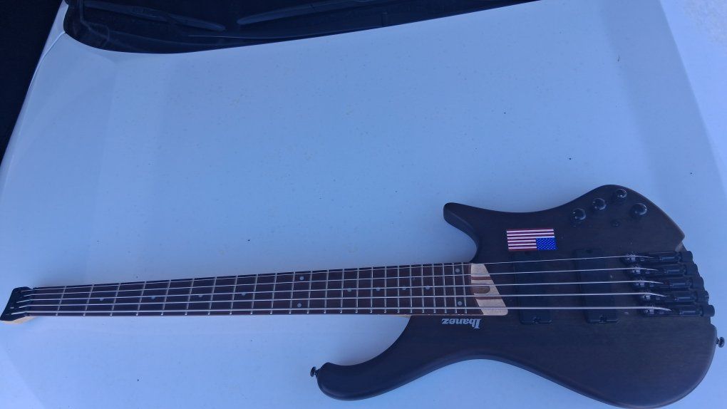 ibanez 5 string bass for sale!
