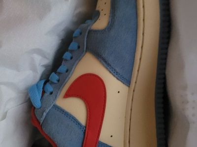 Nike Air Force 1 '07 LV8 University Blue University Red Men's Size 9